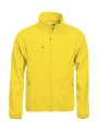 Heren Softshell jas Clique Basic Lemon